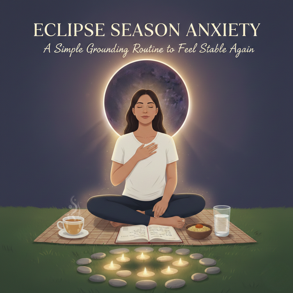 Eclipse season anxiety? A grounding routine (non-superstitious)