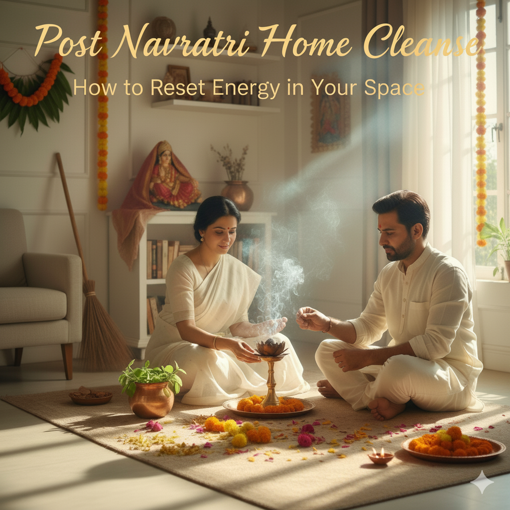 Post-Navratri Home Cleanse: How to Reset Energy in Your Space - my3ioNetra