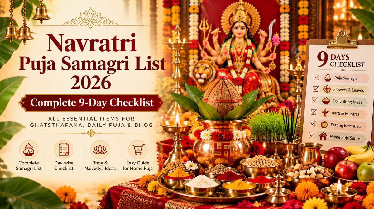 Navratri Puja Samagri List 2026