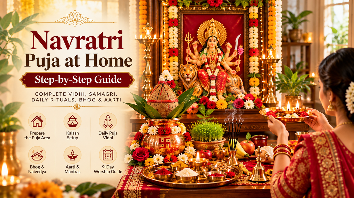 Navratri Puja at Home