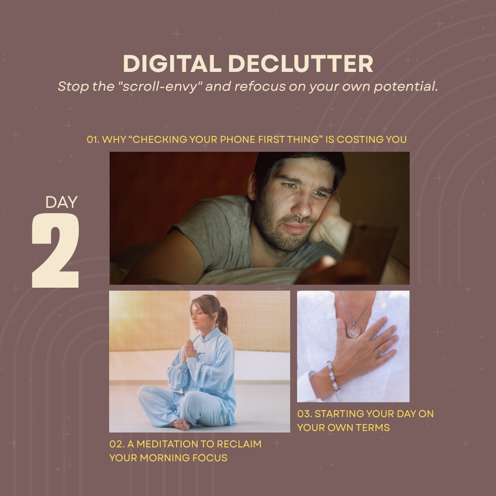 Recenter Your Spirit: A 7 Day Journey from Static to Stillness