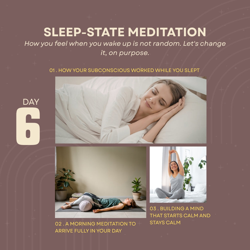 Recenter Your Spirit: A 7 Day Journey from Static to Stillness