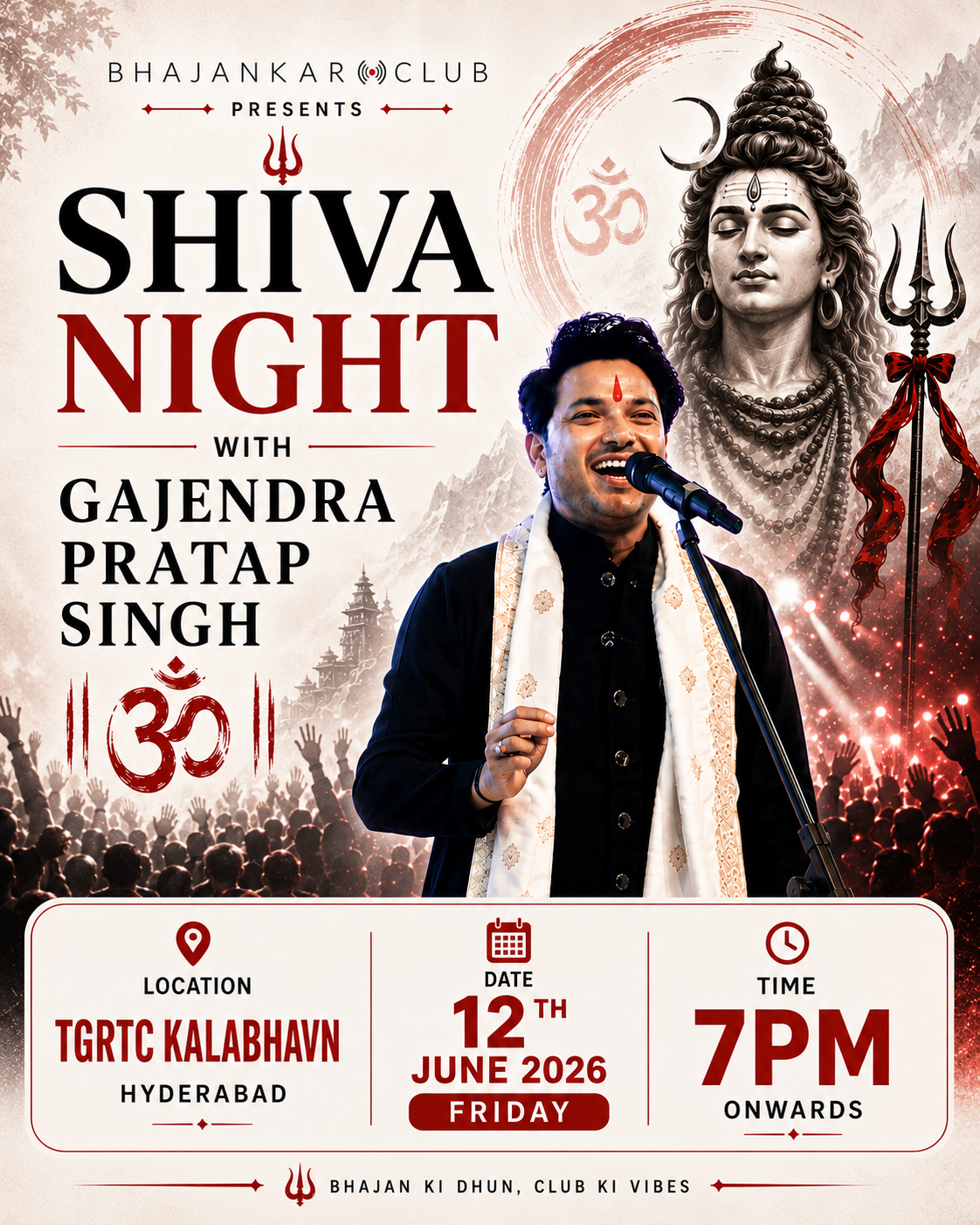 Bhajan Clubbing - The New Wave of Devotion 12th June, Hyderabad