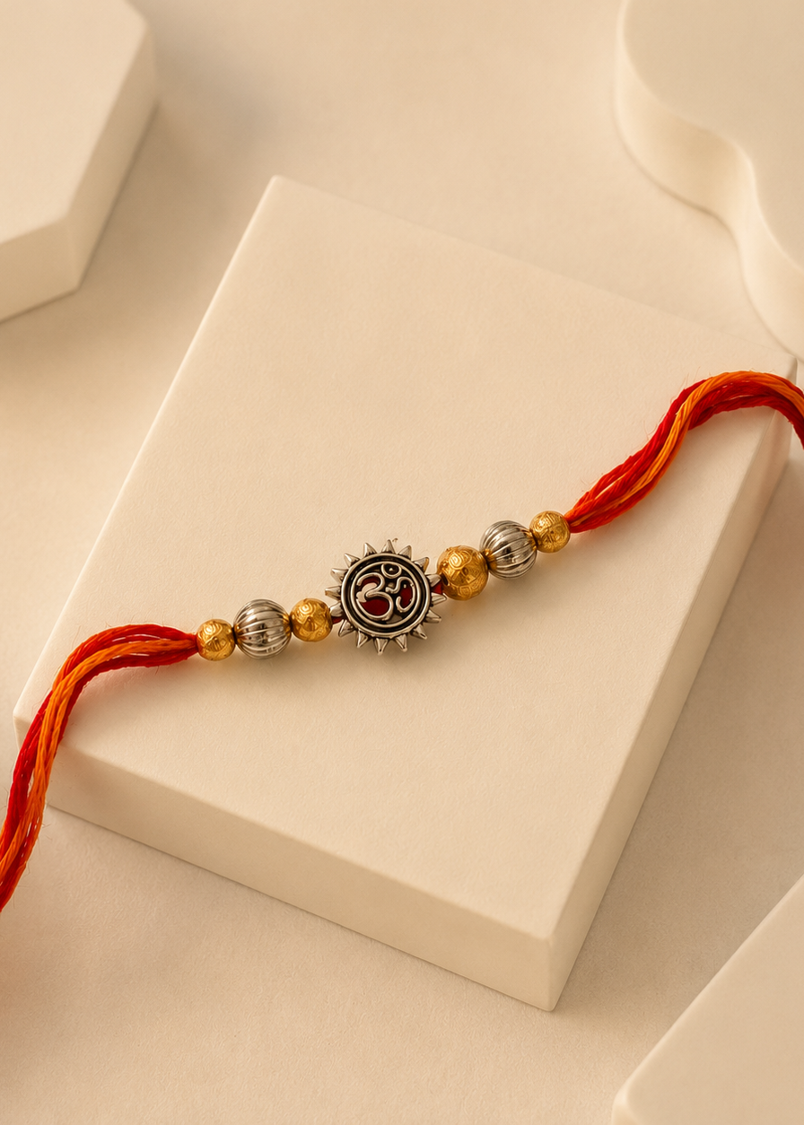 Divine Om Surya Rakhi