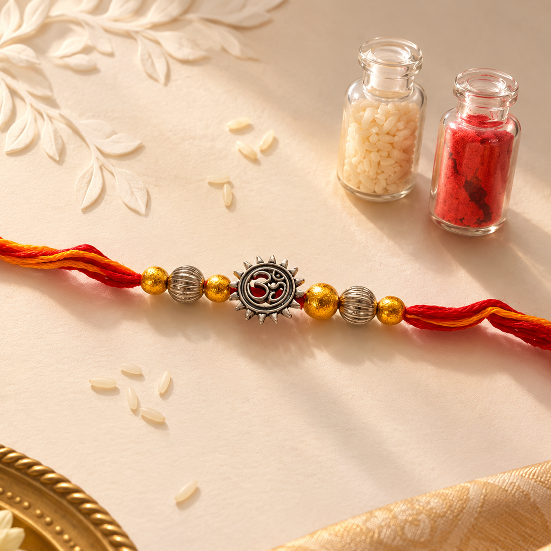 Divine Om Surya Rakhi