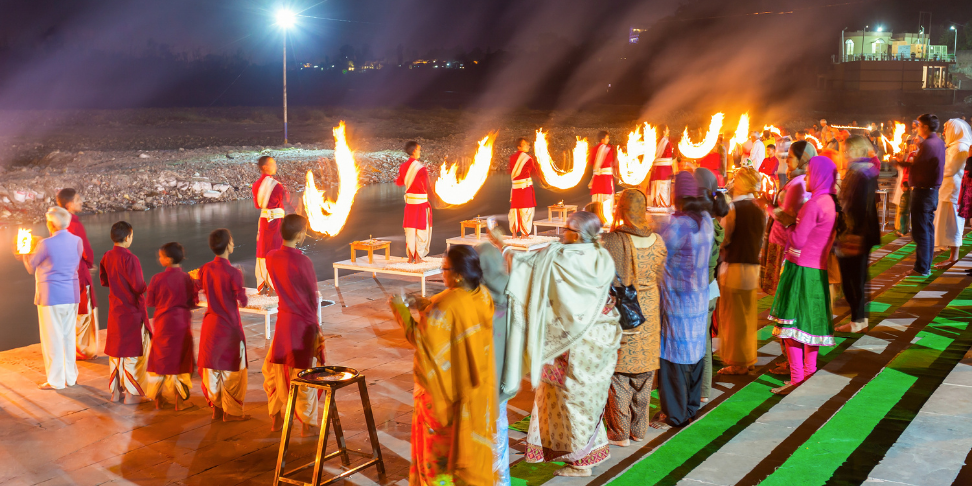 Ganga Aarti  Dashashwamedh Ghat, Varanasi