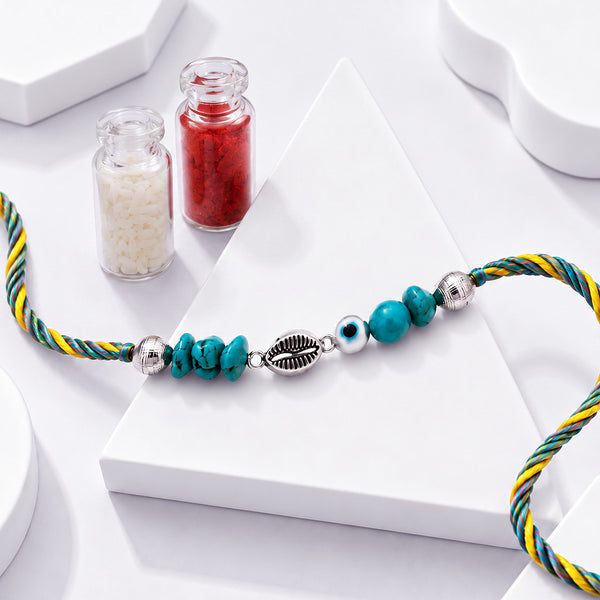 Turquoise Rakhi
