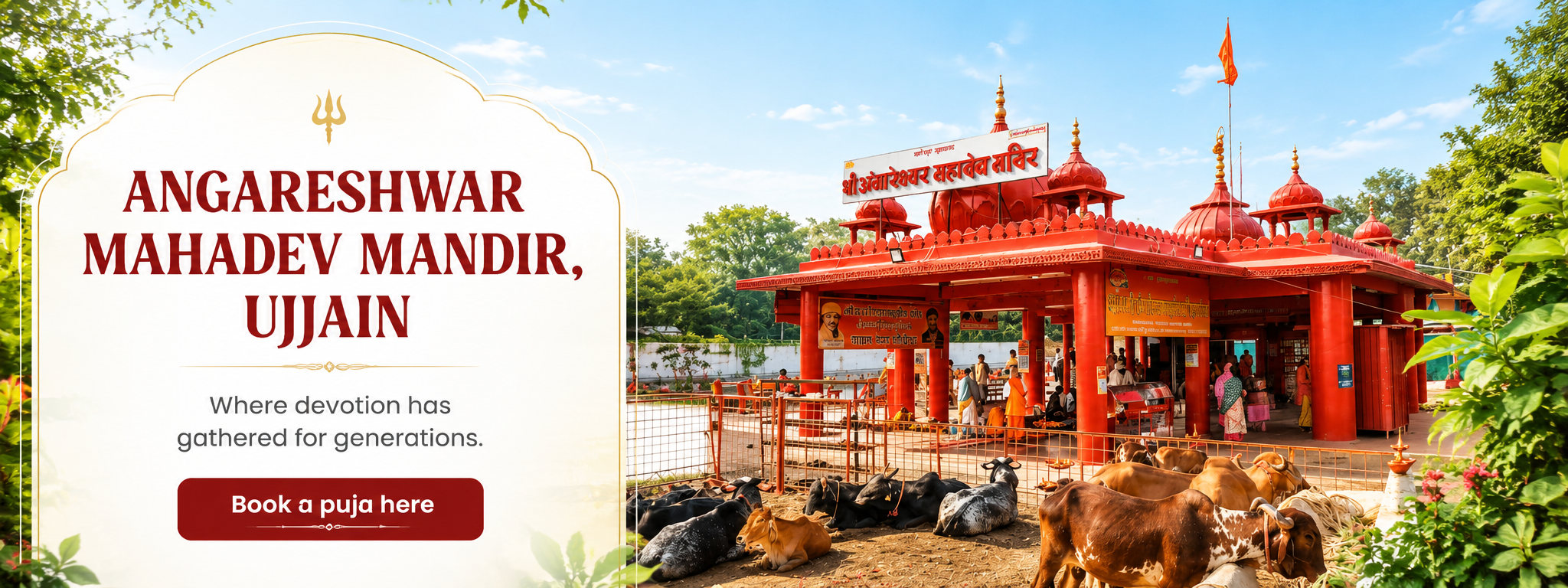 Angareshwar Mahadev Mandir, One of the Ujjain's most powerful temple for Grah Shanti
