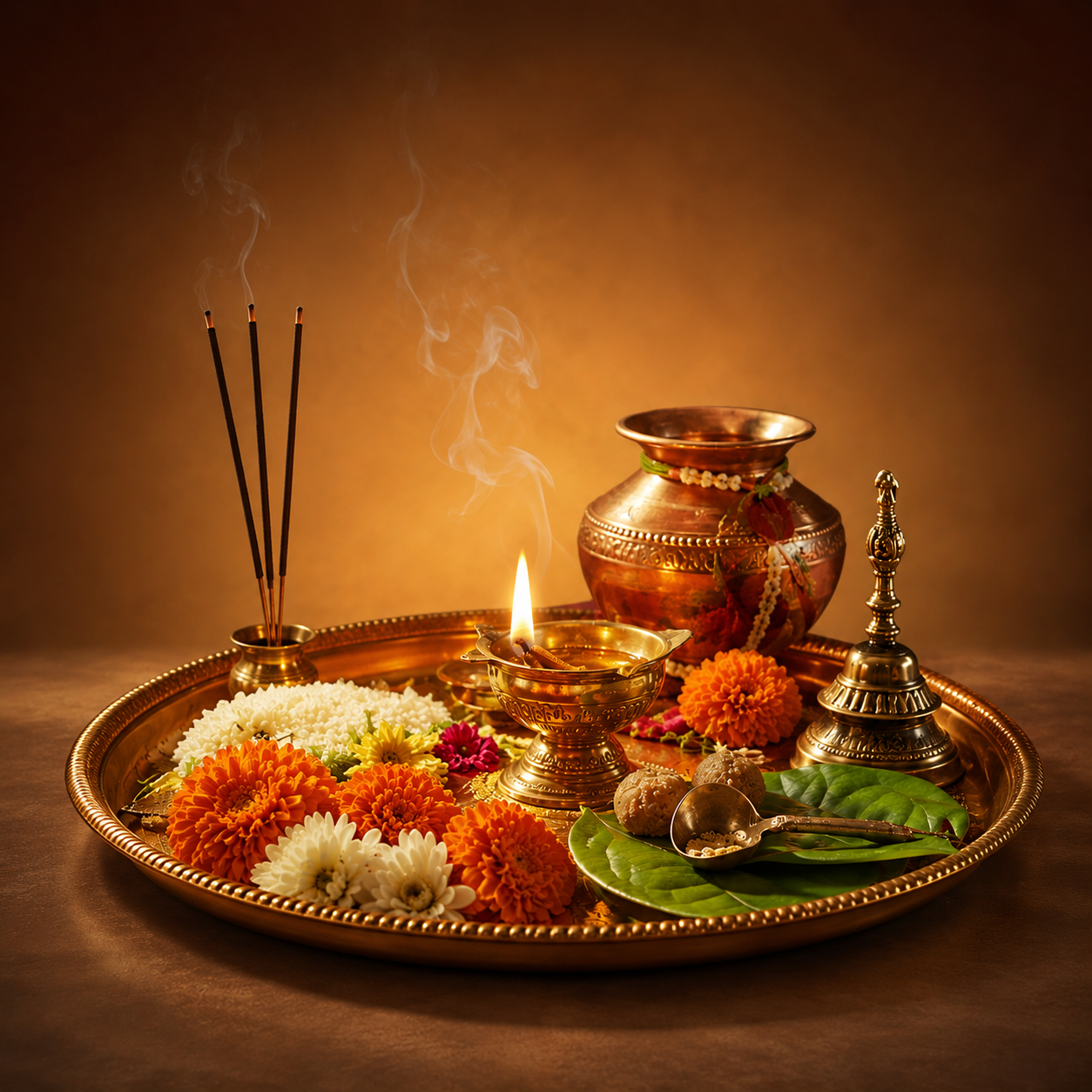Nirjala Ekadashi Ratri 4 Prahar, 4 Pujan Vidhi - Tulsi Archana, Sahasranam Path, Naam Jaap, Prabhat Aarti (Copy)