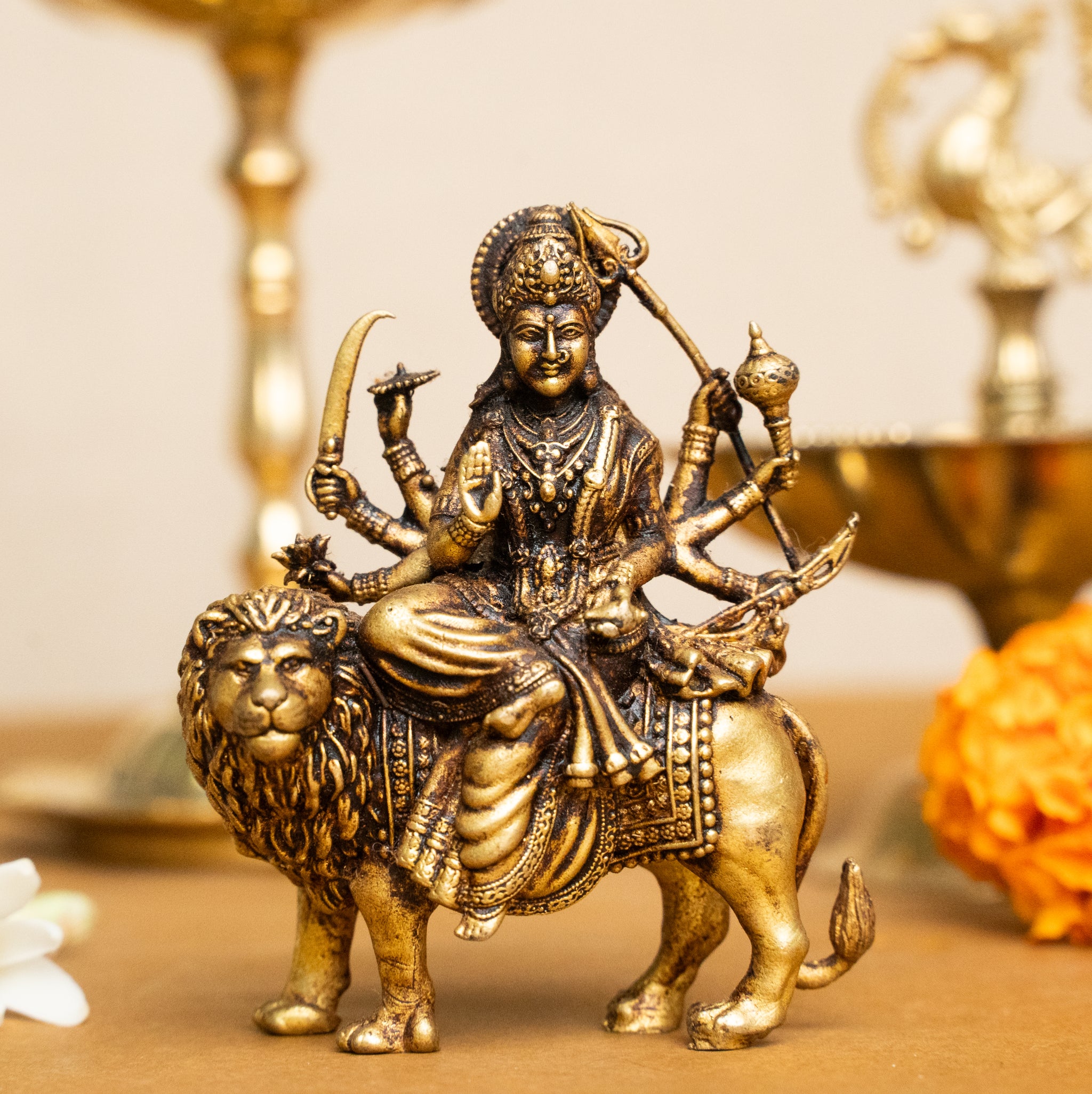 Maa Durga Murti “ Brass Idol