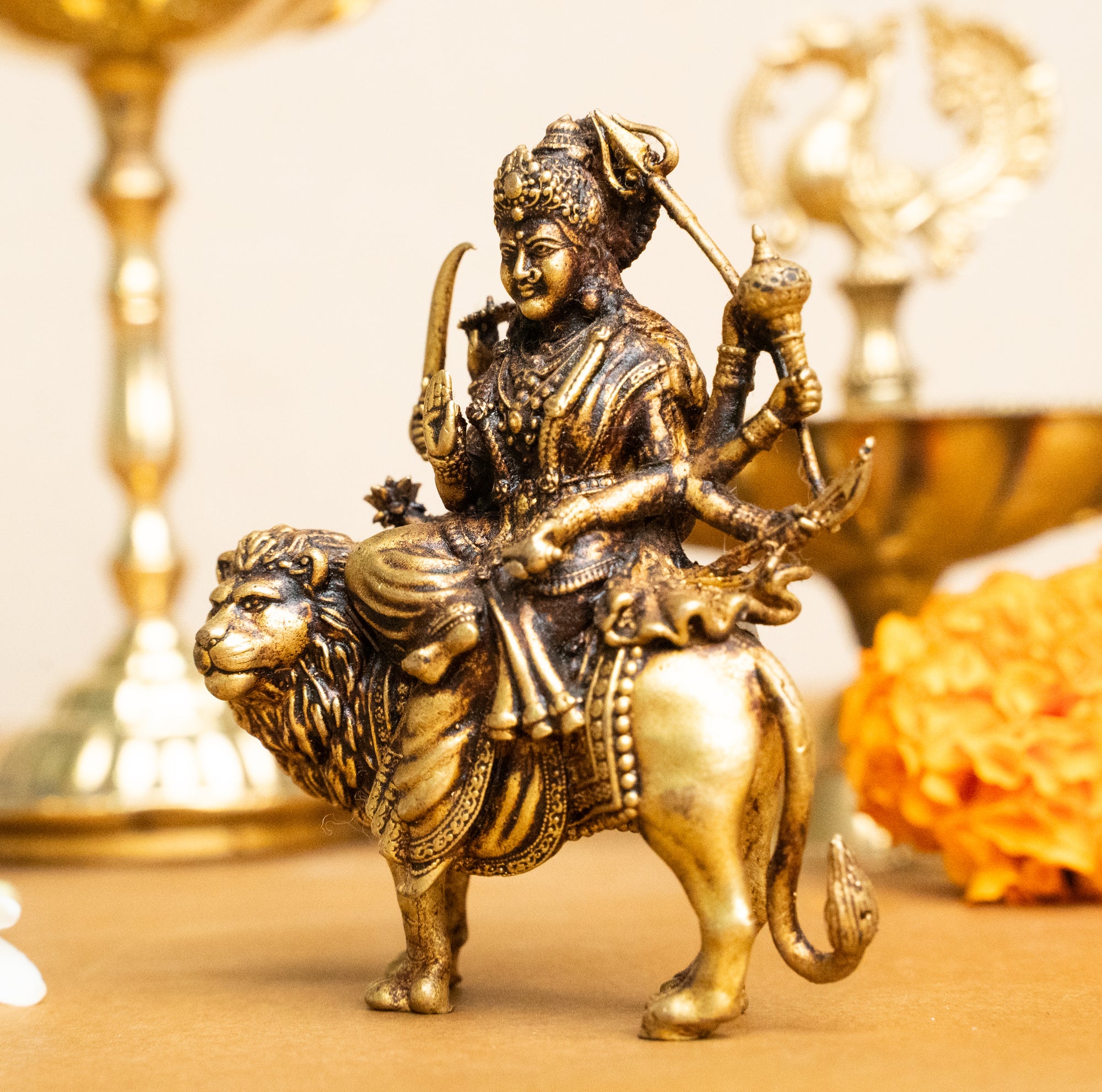 Maa Durga Murti “ Brass Idol