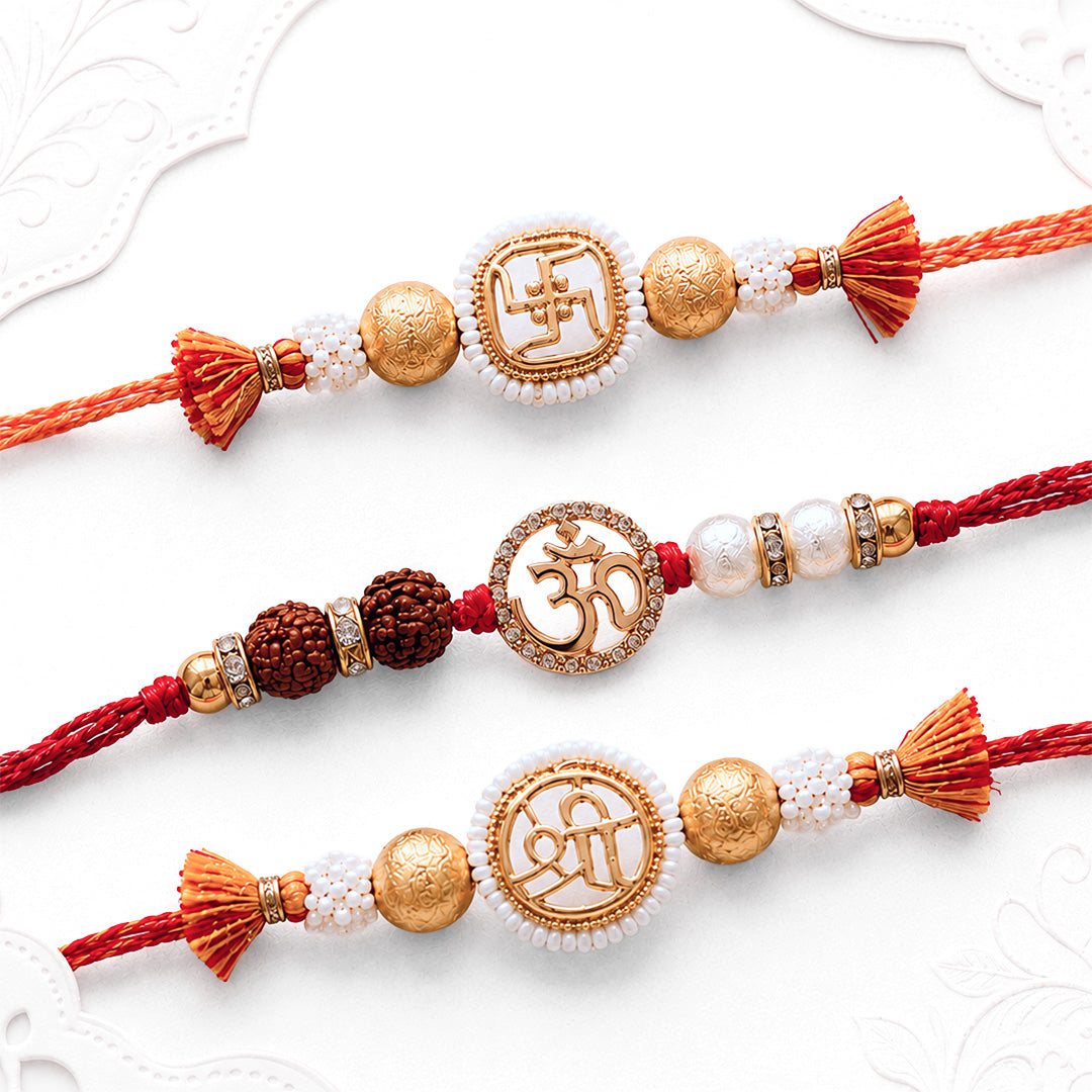Divine Blessings Rakhi Set