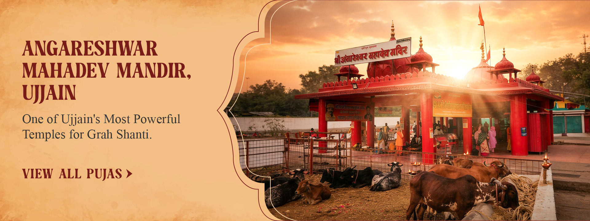 Angareshwar Mahadev Mandir, One of the Ujjain's most powerful temple for Grah Shanti