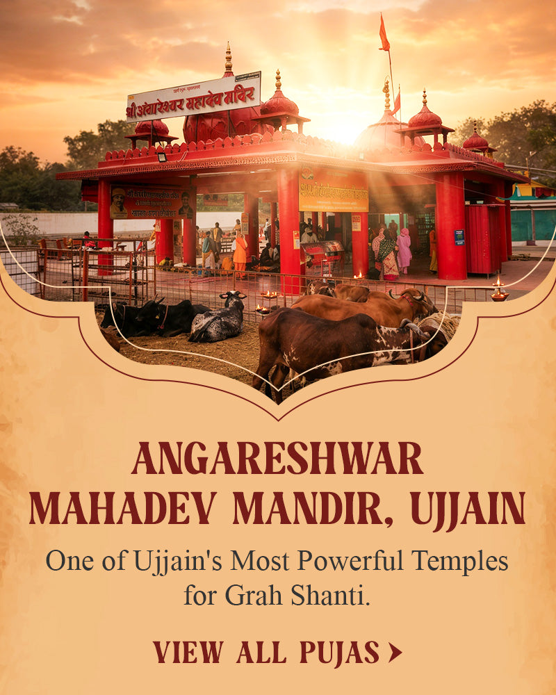 Angareshwar Mahadev Mandir, One of the Ujjain's most powerful temple for Grah Shanti