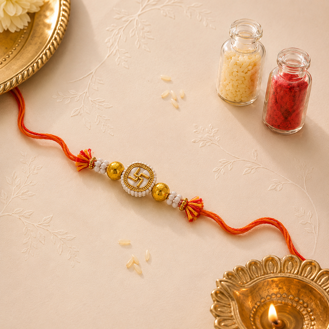 Royal Swastik Rakhi