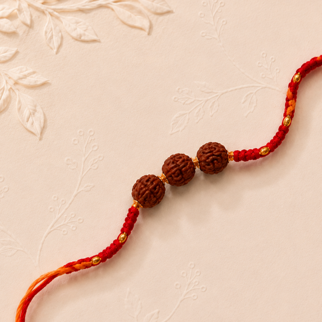 Trinity Rudraksha Rakh