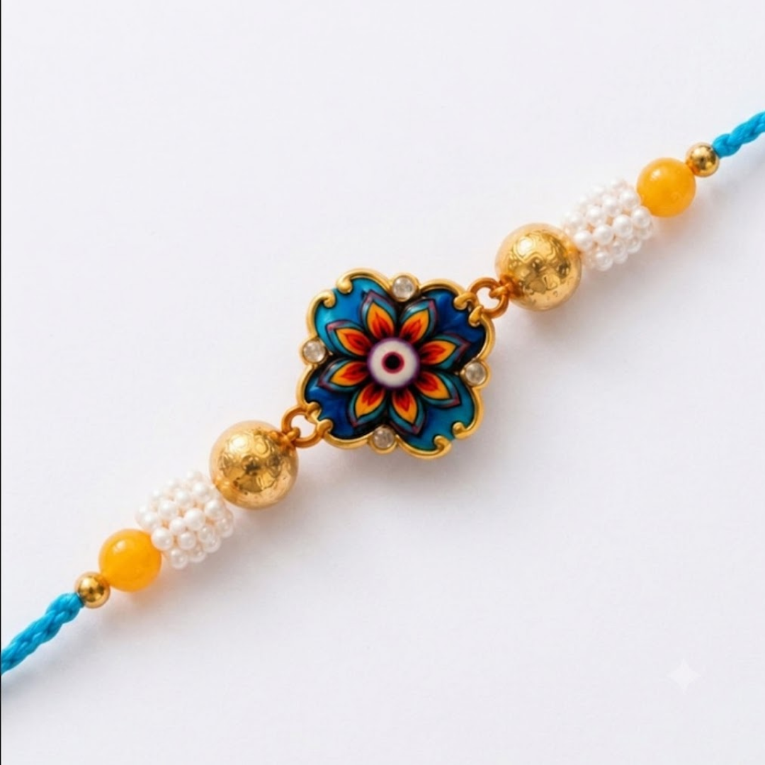 Floral Blessings Rakhi
