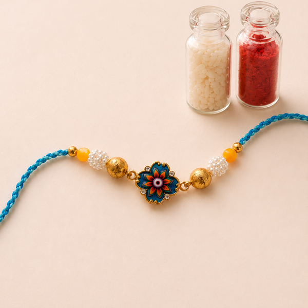 Floral Blessings Rakhi