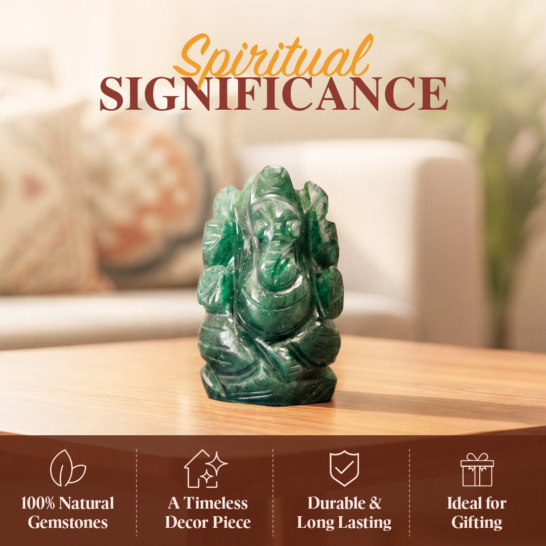 Green Jade Ganesha