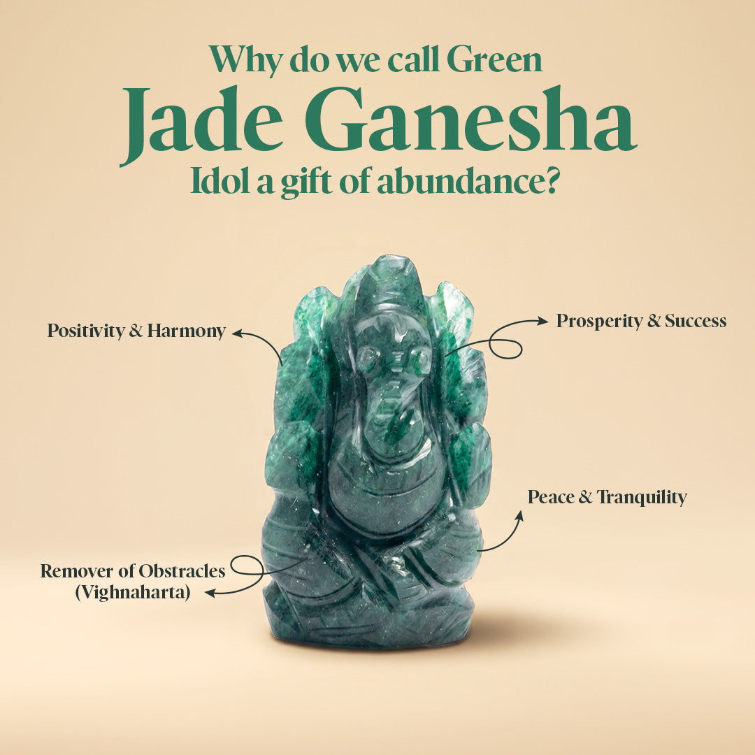 Green Jade Ganesha