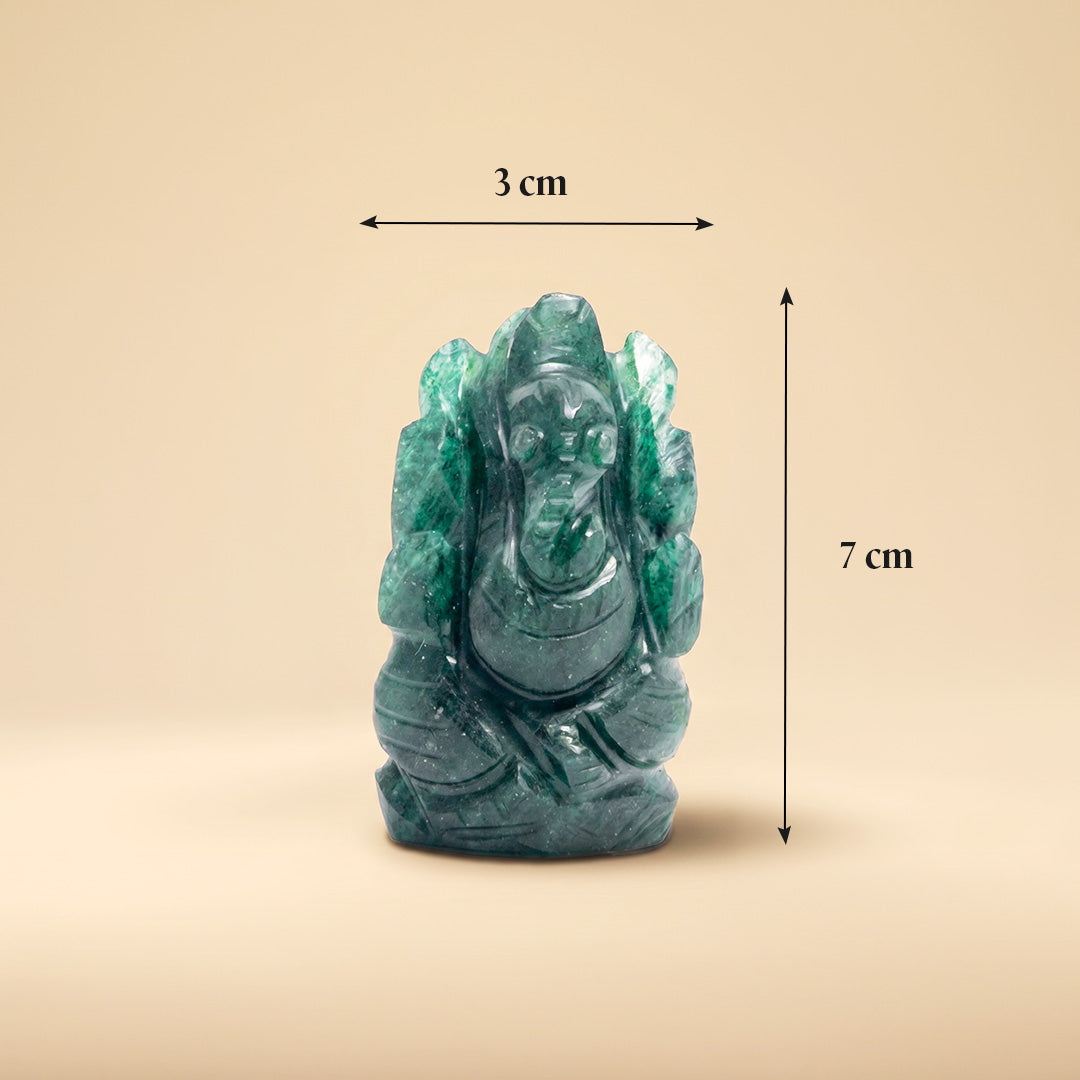 Green Jade Ganesha