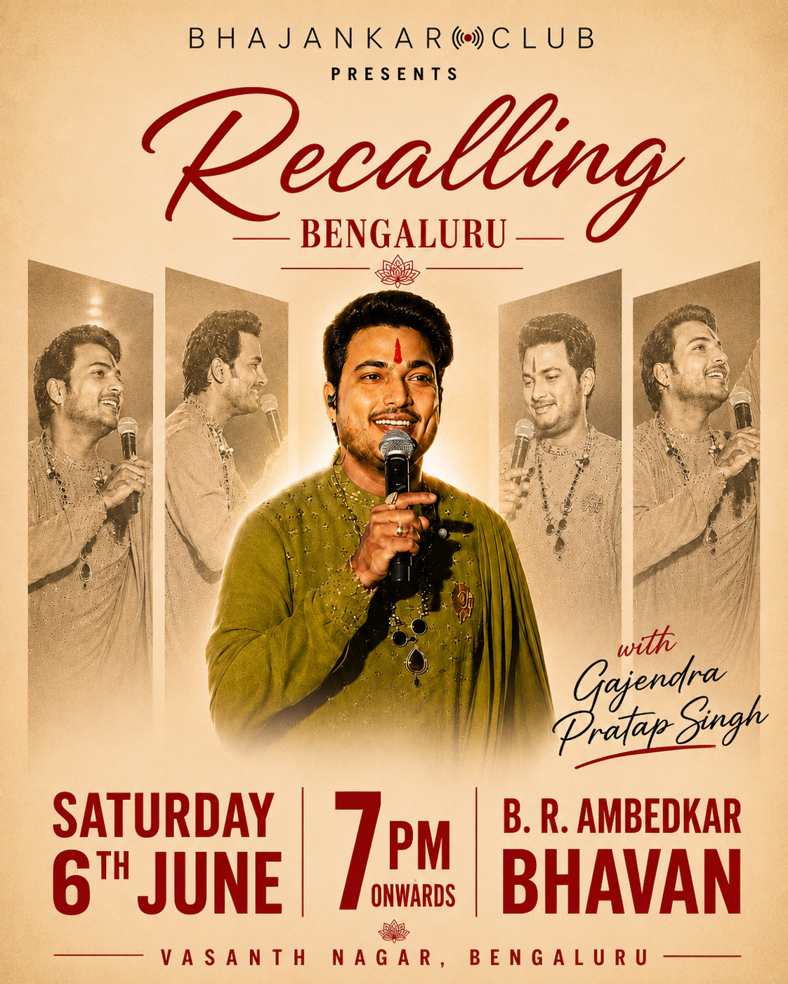 Bhajan Clubbing - The New Wave of Devotion 6th June, Bengaluru