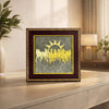 7 Horses on Raw Pyrite Frame – Symbol of Speed, Success & Prosperity