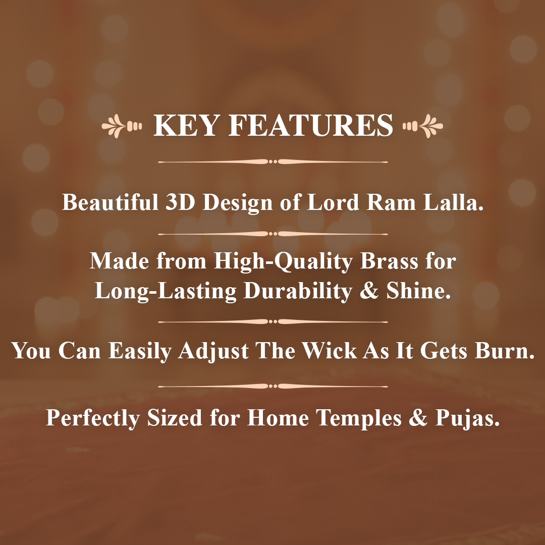 Ram Lalla 3D Puja Box