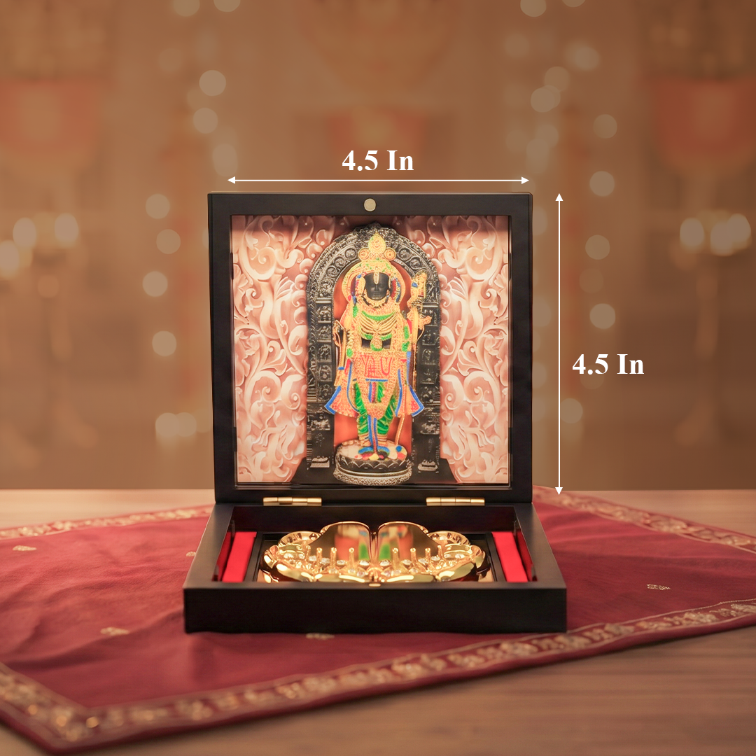 Ram Lalla 3D Puja Box