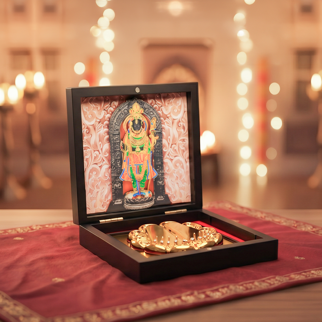 Ram Lalla 3D Puja Box