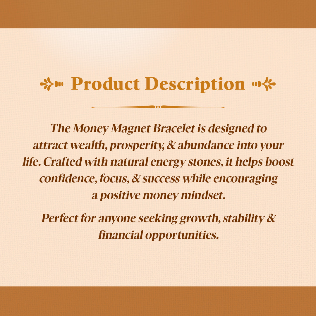 Money Magnet Bracelet