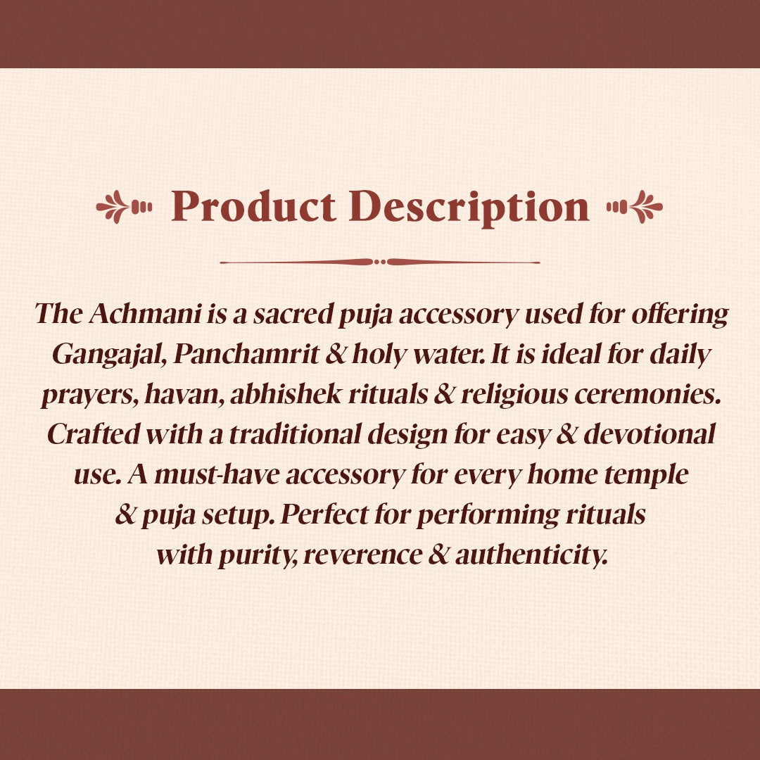 Achmani Engraved