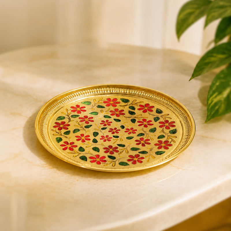 Puja Thali - 12 inches
