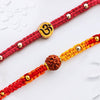 Om & Rudraksha Rakhi Combo