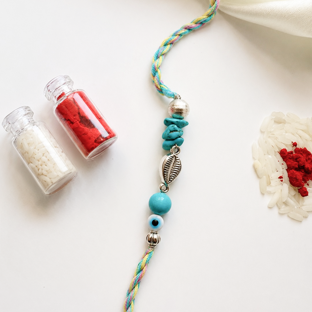 Turquoise Rakhi