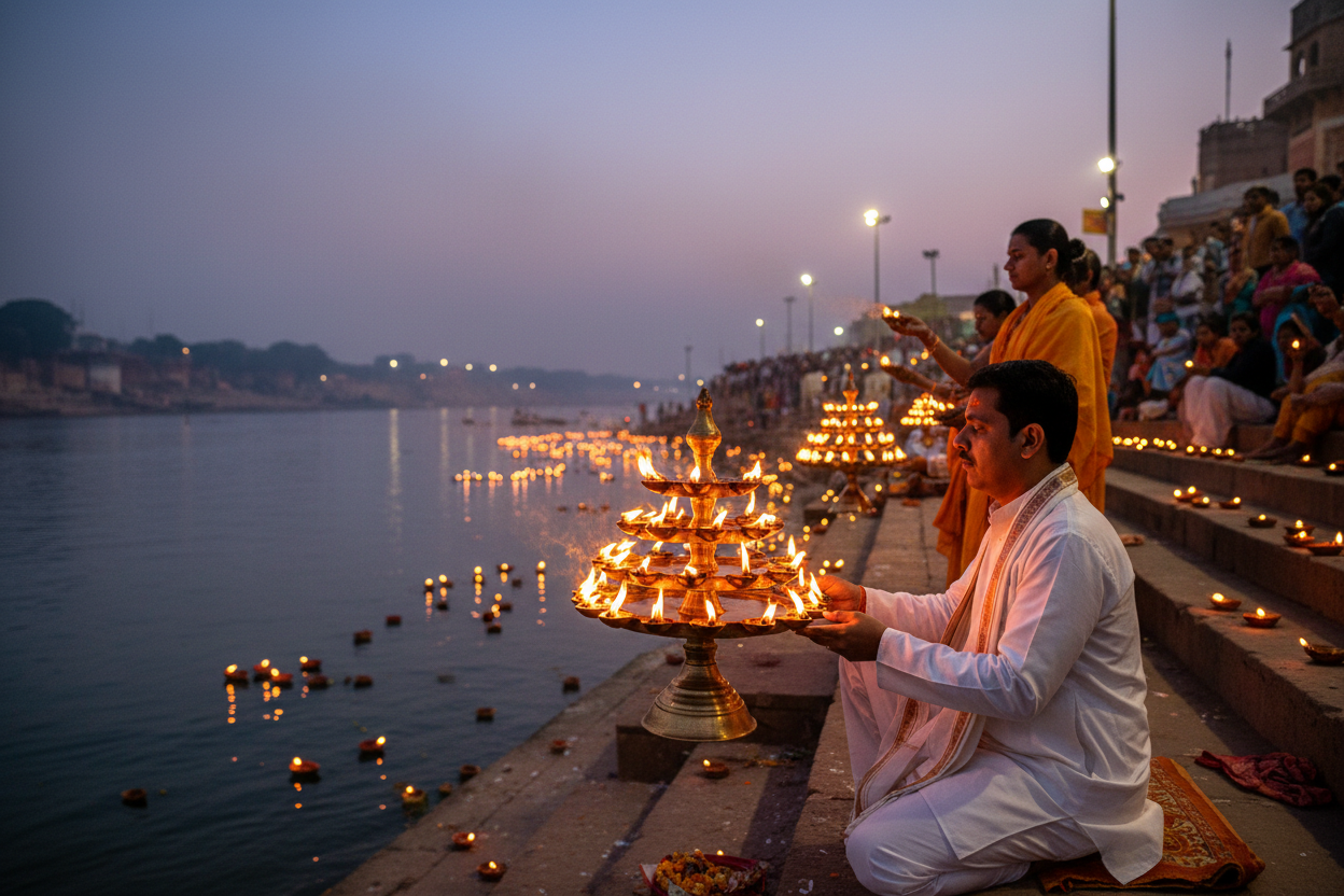Participate in Ganga Aarti as a Yajmaan