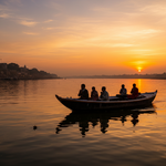 Sunset Boat Ride on the Ganga